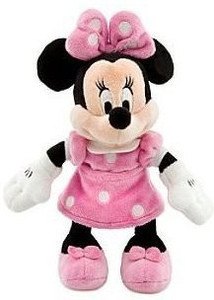 Disney Minnie Mouse Mini Bean Bag Plush - 9.5 inch