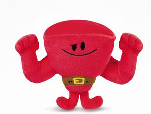 Mr. Men and Little Miss Mr Strong Mini Plush 4