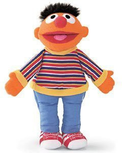 Enesco Gund Sesame Street Ernie Finger Puppet 6