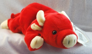 TY Beanie Babies Snort The Bull Retired