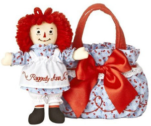 Aurora World Raggedy Ann Fancy Pal Purse With Scrunchy