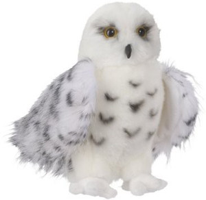 Douglas Cuddle Toys Wizard Snowy Owl