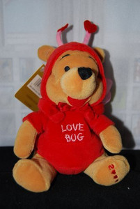 Disney S Mini Bean Bag ~ Firefly Pooh 2000