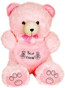 PIST Soft Toys Big Heart Teddy  - 70 cm