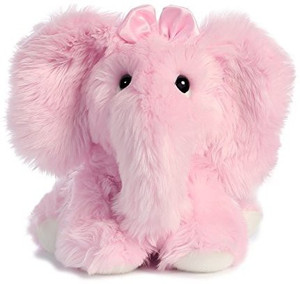 Aurora 0 World Fuzzy Le Phant Pink/Small Plush