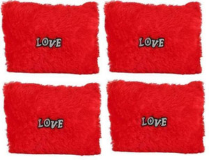 SS MART Combo of Four Red Soft Pillow Soft Toys - 30 cm