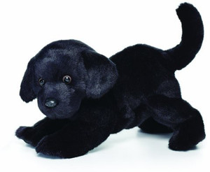 Nat and Jules Black Labrador Plush Large