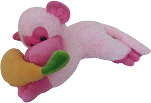 Saugat Traders Monkey with Banana - 45 cm