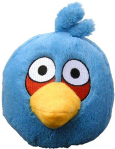 Angry Birds Plush 5Inch Blue Bird With Sound