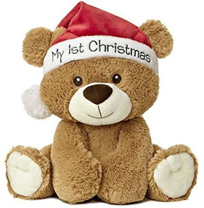 Aurora World My First Christmas Bear Plush10