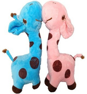 Chinmayi Cute Small Combo Giraffe Soft Toy,High Quality - 24 cm
