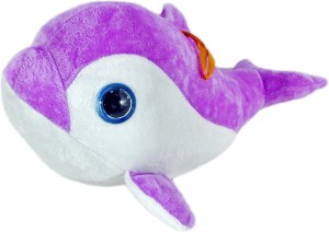 Babysid Collections Soft Toy Cute Dolphin  - 19 cm
