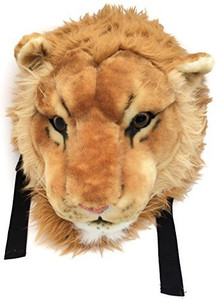 VIAHART Authentic Tigerdome Lion Head Backpack Bag Knapsack