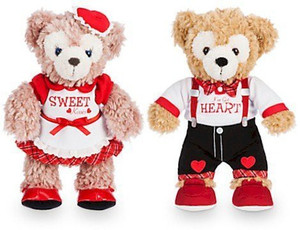 Disney Duffy and ShellieMay Bears Plush Set - 9 inch