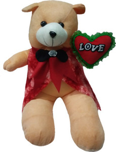 Aparshi Smart Teddybear with love heart stuffed soft toy - 70 cm