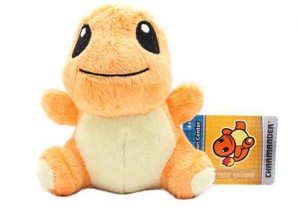 Pokemon Center Usa Black And White Pokedoll Charmander 5