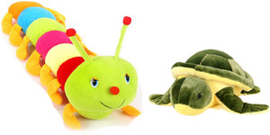 Alexus Caterpillar And Turtle - 32 cm