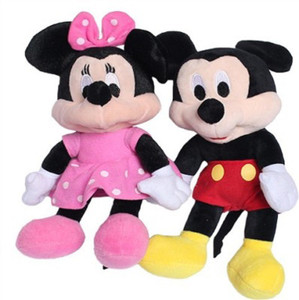 Cuddles Cute Looking Mickey And Minnie Combo - 26 cm