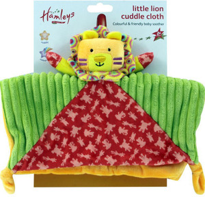 Hamleys Lion Finger Cuddle Cloth - 29 cm