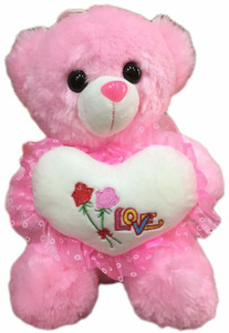 Cuddles Plush teddy pink - 30 cm
