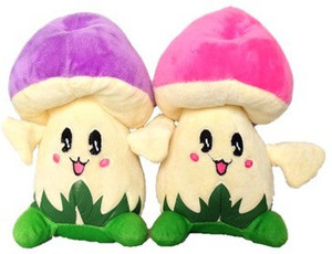 Chinmayi High Quality Adorable Combo Small Mushroom Soft Toy - 20 cm
