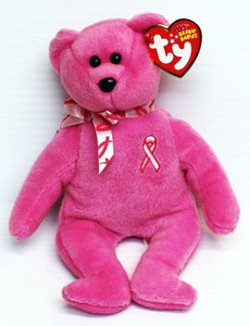 TY Beanie Babies Hope Breast Cancer Awareness Bear
