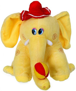 Tickles Cute Hat Elephant With Ball - 23 cm