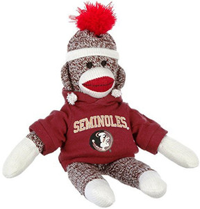 Plushland College FSU Noles Plush 11'' Sock Monkey - 25 inch