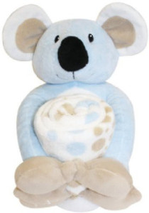 Piccolo Bambino Coral Blanket With Koalablue