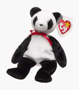 TY Beanie Babies Fortune The Panda Bear