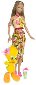 Barbie Year 2003 Looney Tunes Back In Series 12 Inch Doll Set