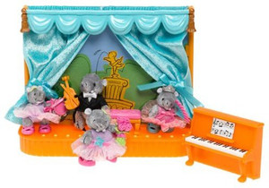 Wisconsin Toy Co. Furryville The Hippomotos On The Stage