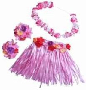 Stuffems Toy Shop Hawaiian Girl W/Flower Lei Outfit Fits Most 14