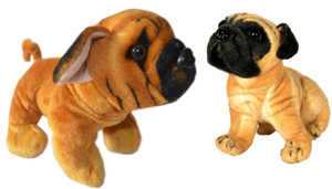 MGPLifestyle Combo of Dog & Pug Dog Soft Toy (32cm) - 9 cm
