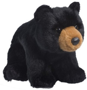 Douglas Cuddle Toys Almond Black Bear