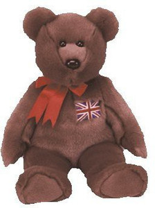 TY Beanie Babies Britannia The Bear