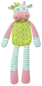 Apple Park Organic Farm Buddies Plush Belle The Cow