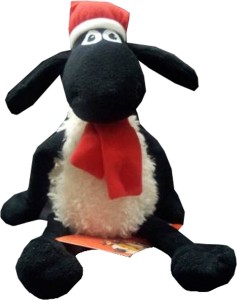 Shaun the Sheep with Hat and Scarf