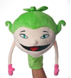 Super Sprowtz Suzy Sweetpea Plush Puppet