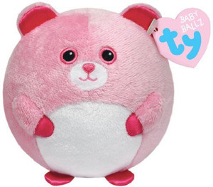 TY Beanie Babies Pinky Bear Plush