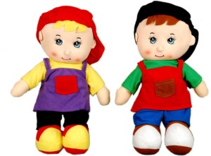 Montez Cute Chotu Rag Baby Doll Soft Toy -Combo  - 32 cm