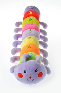 Dimpy Stuff Caterpillar W/Emb. - 75 cm