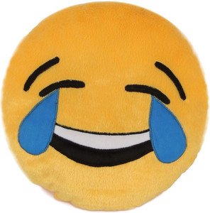 Deals India Deals India Laughing Tears smiley cushion (SmileyH) - 35 cm