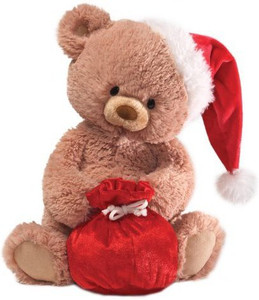 Gund Fun Christmas Tinsel Bear 12