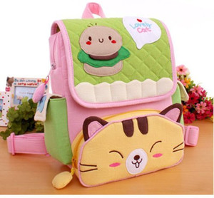 Big Mango Super Cute Cat Design Children Cartoon Backpack Kids