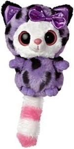 Aurora World Yoohoo And Friends Small Pammee Purple Cheetah Plush