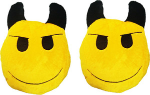 Gold Dust VKI2xD Smiley Emoticon Decorative Cushion - 15 inch