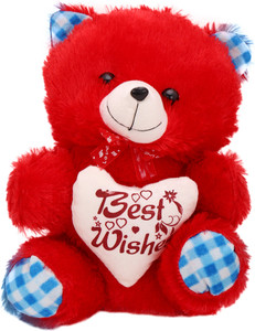 Arihant Online Blue Rounded Teddy Bear - 13 inch