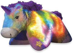 Rainbow pillow pet best sale