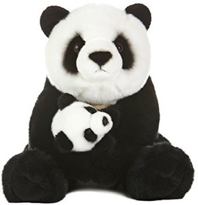 Aurora World Miyoni Panda Bear With Cub Plush15
